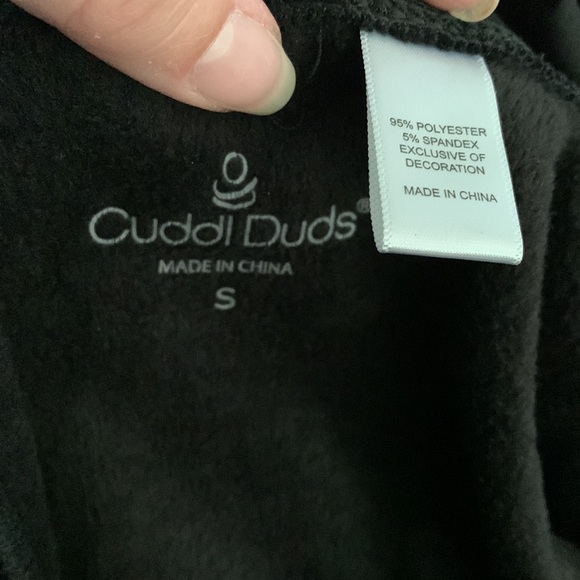 Cuddle duds soft velour leggings worn only one time. - Picture 2 of 2